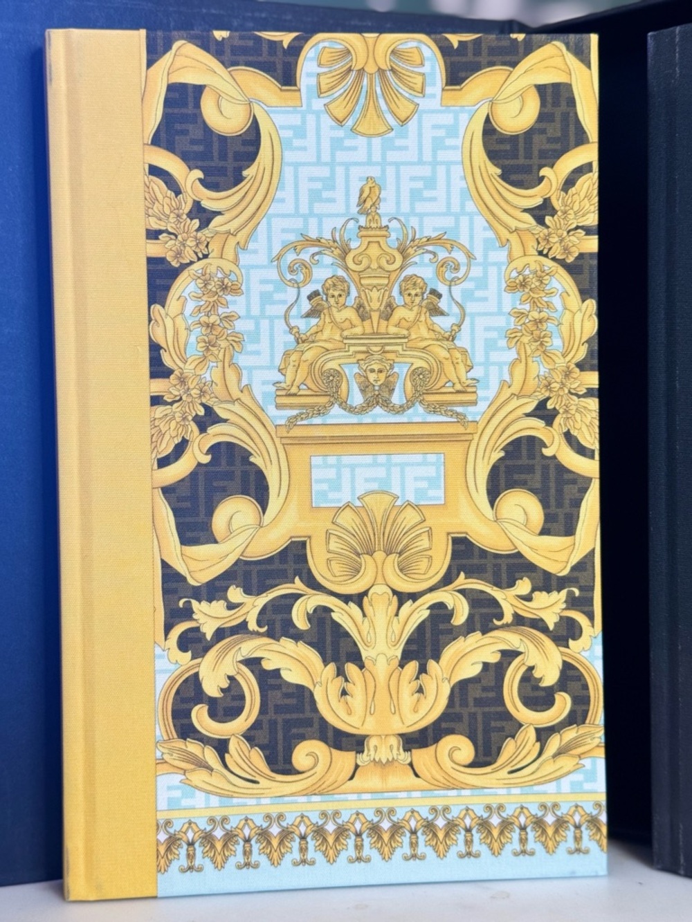 FENDI x VERSACE Hardcover Notebook Set Limited Edition New in Box - Picture 4 of 12